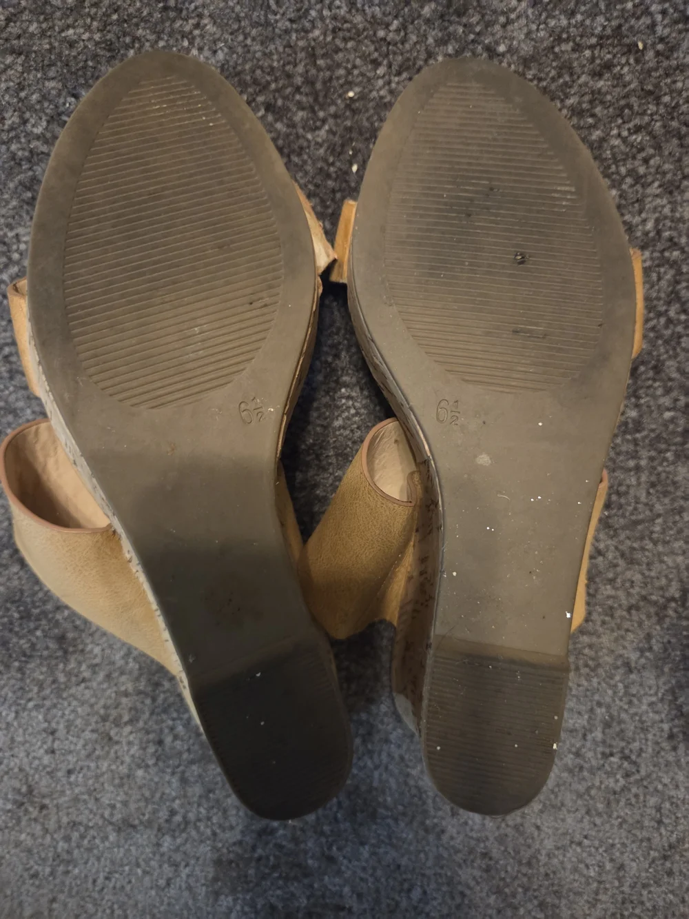 Xappeal Tan Slide Sandals